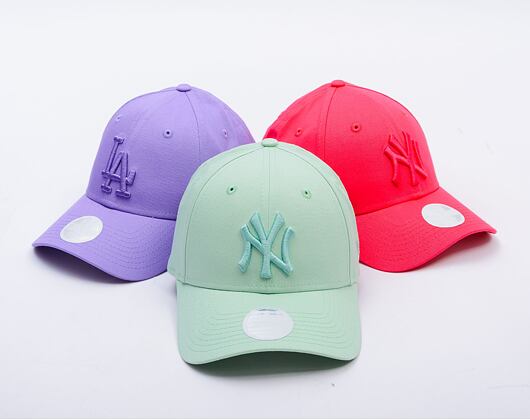 Dámská Kšiltovka New Era - MLB Essential 9FORTY - NY Yankees - Mint Green