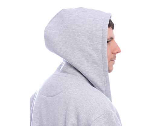 Mikina Karl Kani Chest Signature Essential Os Zip Hoodie ash grey