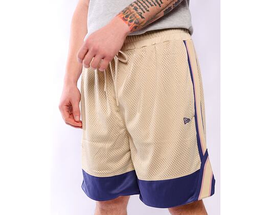 Kraťasy New Era - Oversized Mesh Shorts - Stone