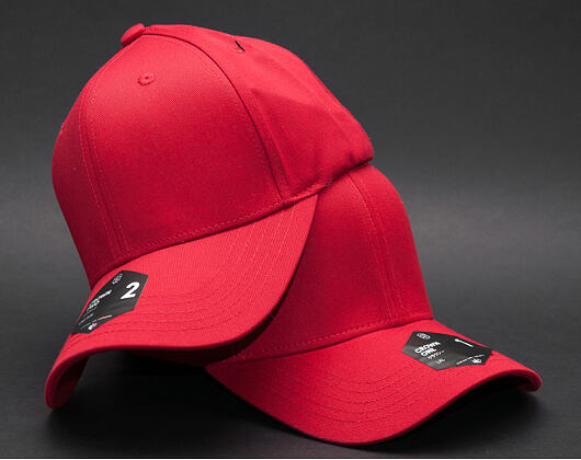 State of WOW Crown 2 Baseball Red Velcro Strapback Cap