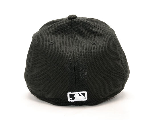 New Era 39THIRTY MLB Diamond Era New York Yankees Stretch Fit Black / Optic White Cap