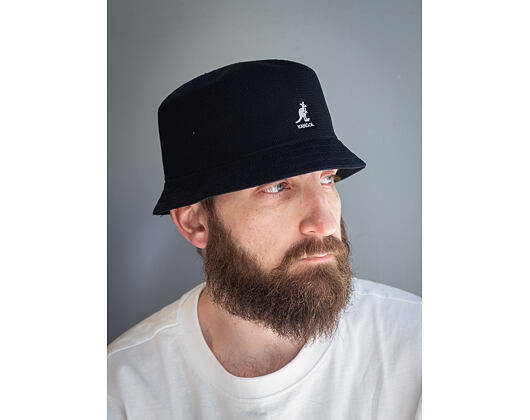 Kangol K3299HT Tropic Bin Black Bucket Hat