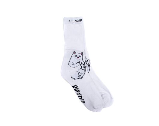 RIP N DIP Lord Nermal Socks RND2111 White