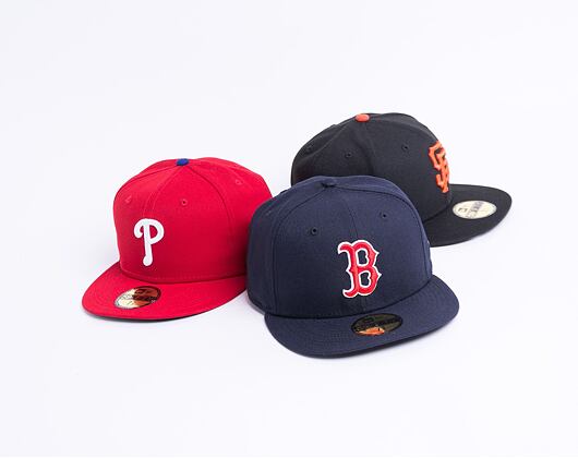 New Era 59FIFTY MLB Authentic Performance Boston Red Sox Fitted Team Color Cap