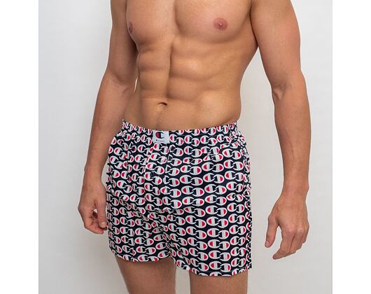 Champion Loose Boxer Premium C Navy Print Briefs