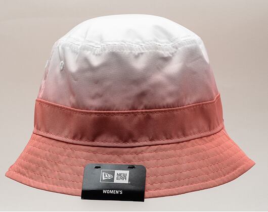 New Era Womens Dipped Color Pink Glow Womens Bucket Hat