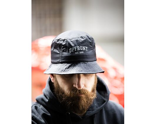 UPFRONT High Reflex Bucket Hat Black