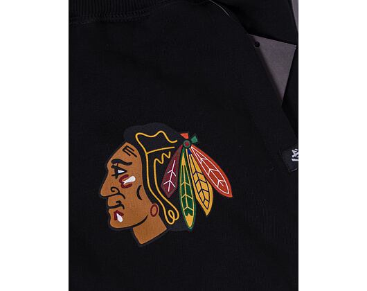 '47 Brand NHL Chicago Blackhawks Imprint Burnside Pants Jet Black Sweatpants