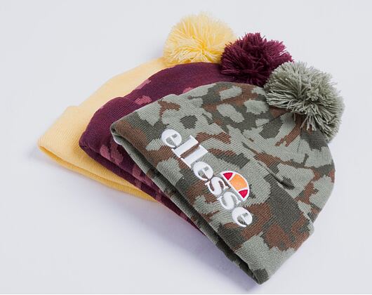 Ellesse Velly Pom Pom Beanie Yellow