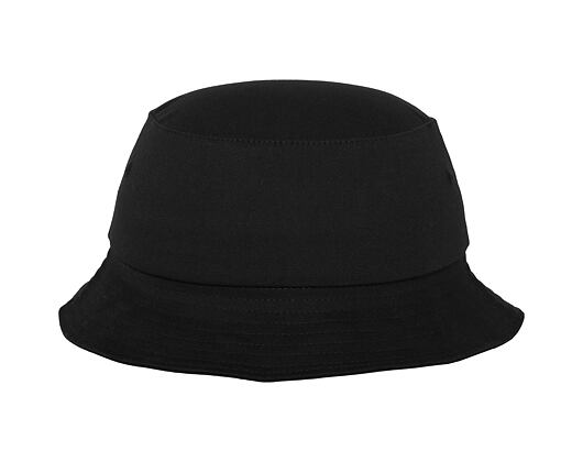 Yupoong Flexfit Cotton Twill Bucket Hat Black