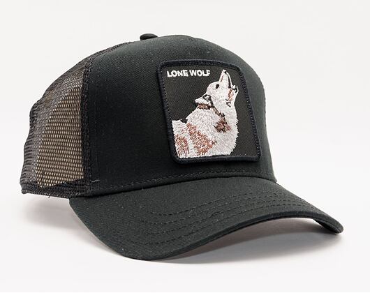 Goorin Bros. Brothers Animal Farm Core The Lone Wolf Black Cap