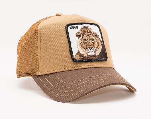 Goorin Bros. Brothers Animal Farm Core The King Lion Whiskey Brown Cap