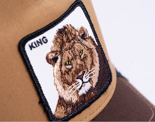 Goorin Bros. Brothers Animal Farm Core The King Lion Whiskey Brown Cap