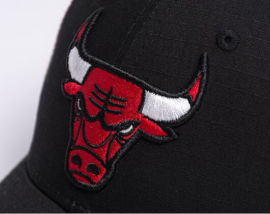 New Era 9FORTY NBA Ripstop 9forty Chicago Bulls Black Cap