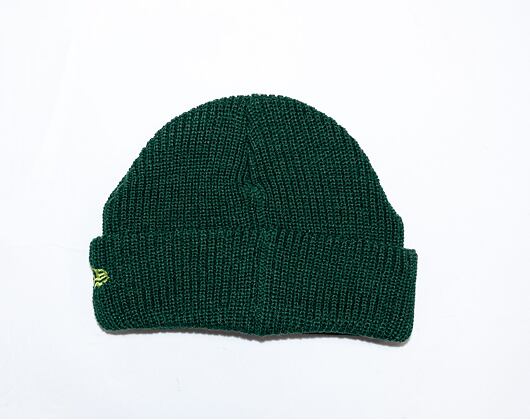 New Era Rib Short Cuff Beanie  Green