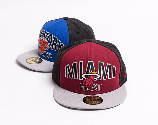 New Era 59FIFTY Word Ark Miami Heat Team Color Cap