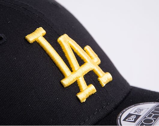 New Era 9FORTY Kids MLB League Essential Los Angeles Dodgers Black / Honey Yellow