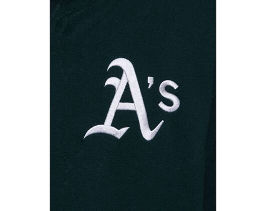 New Era Heritage Oversized Hoody Oakland Athletics Dark Green / Off White