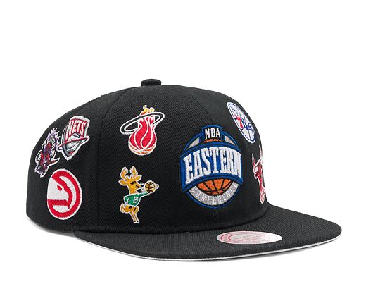 Kšiltovka Mitchell & Ness ALL OVER CONFERENCE DEADSTOCK HWC East Black