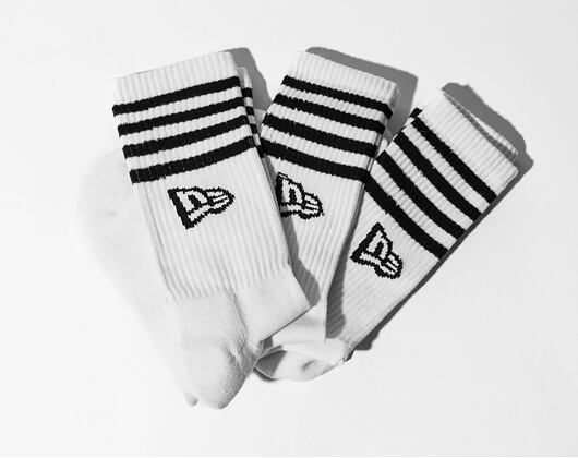 New Era Stripe Crew Socks