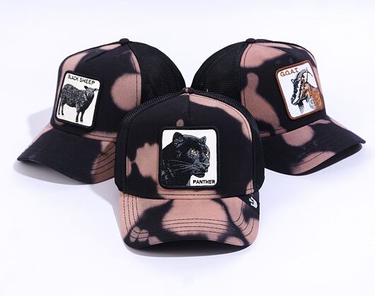 Kšiltovka Goorin Bros Acid Panther Trucker Black