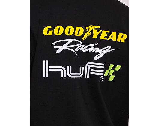 Triko s dlouhým rukávem HUF × GOODYEAR Performance Longsleeve Black