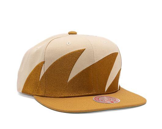 Kšiltovka Mitchell & Ness Branded Sharktooth Snapback Branded Tan