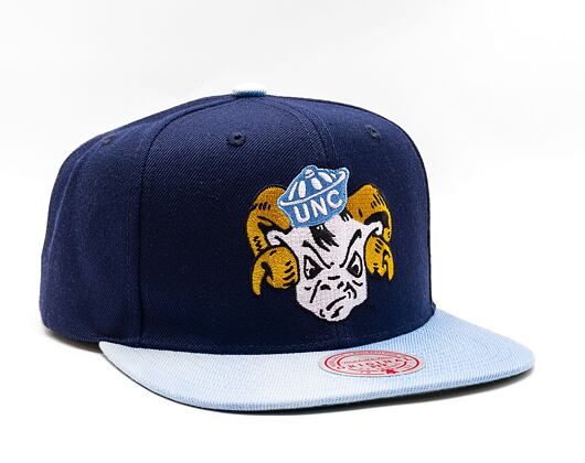 Kšiltovka Mitchell & Ness NCAA Team 2 Tone 2.0 Snapback University Of North Carolina Navy / Light Bl