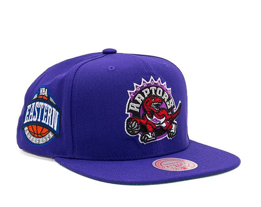 Kšiltovka Mitchell & Ness NBA Conference Patch Snapback Hwc Toronto Raptors Purple