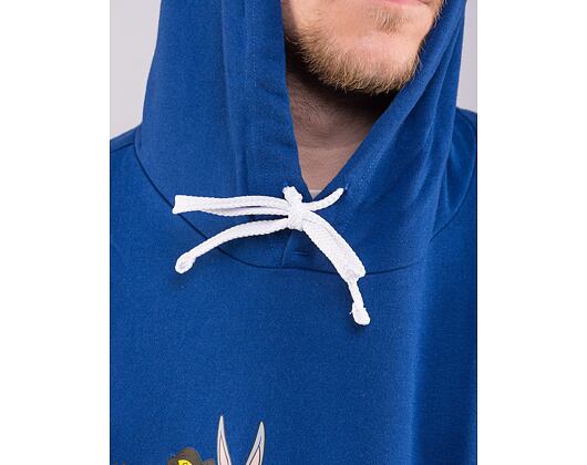 Mikina New Era Superhero × Looney Tunes Line Up Oversized Hoody Royal Blue