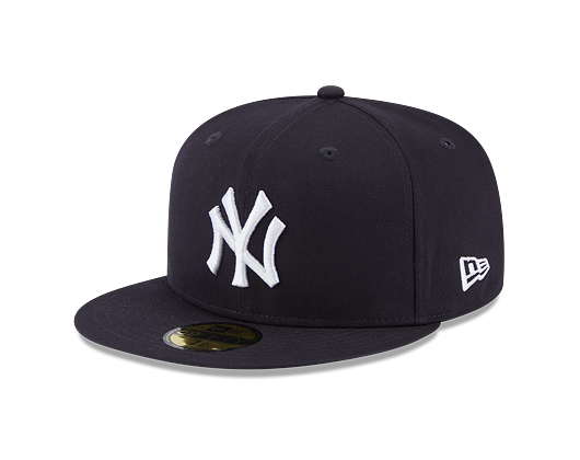 Kšiltovka New Era 59FIFTY MLB Team Side Patch New York Yankees Navy / Gray