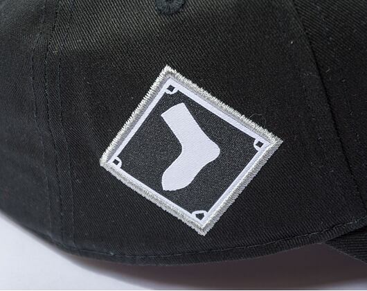 Kšiltovka New Era 9FORTY MLB Team Side Patch Chicago White Sox Black / Optic White