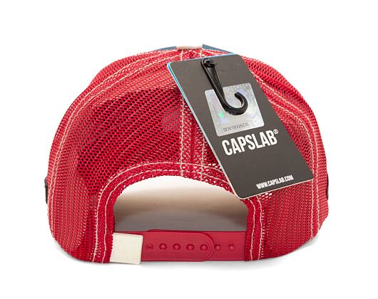 Kšiltovka Capslab Mickey Peek-a-Boo Red / Navy