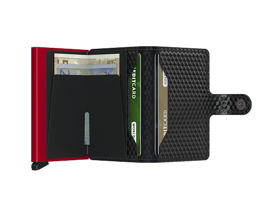 Secrid Cubic Black-Red Wallet