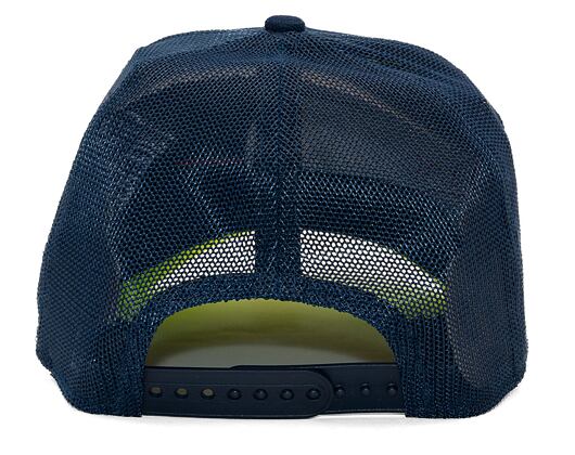 Kšiltovka New Era 9FIFTY Stretch-Snap Repreve VR46 Navy / Upright Yellow