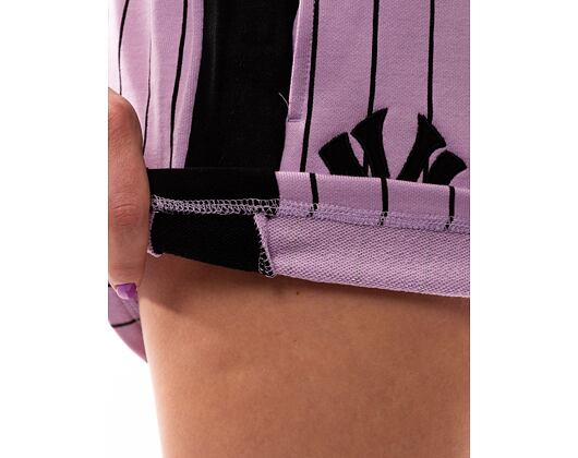 Dámské kraťasy New Era MLB Lifestyle Shorts New York Yankees - Pastel Lilac / Black