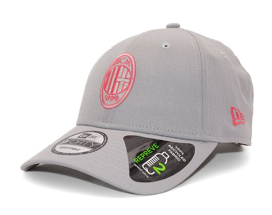 Kšiltovka New Era 9FORTY Seasonal Pop AC Milan - Grey / Lava Red