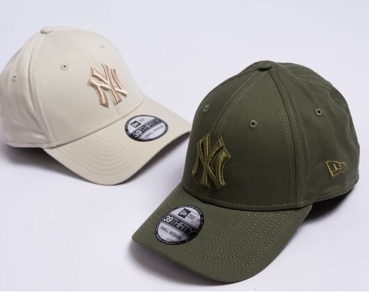 Kšiltovka New Era 39THIRTY MLB Outline New York Yankees New Olive / New Olive