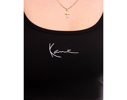 Dámský Crop Karl Kani Small Signature Essential Crop Top black