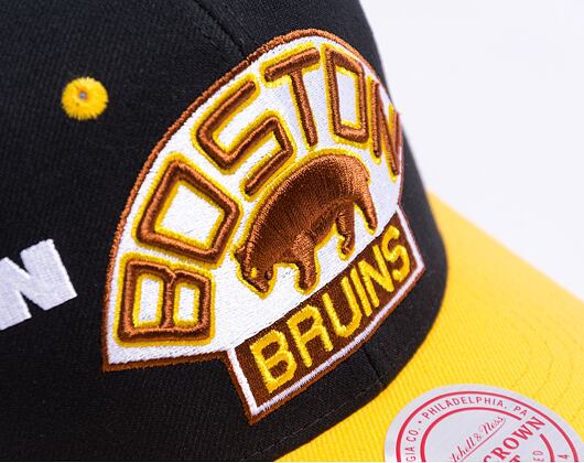 Kšiltovka Mitchell & Ness Overbite Pro Snapback Vntg Boston Bruins Black