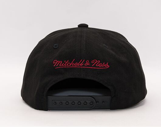 Kšiltovka Mitchell & Ness Sweet Suede Snapback Miami Heat Black