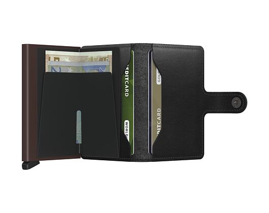 Peněženka Secrid Miniwallet Original Black & Brown