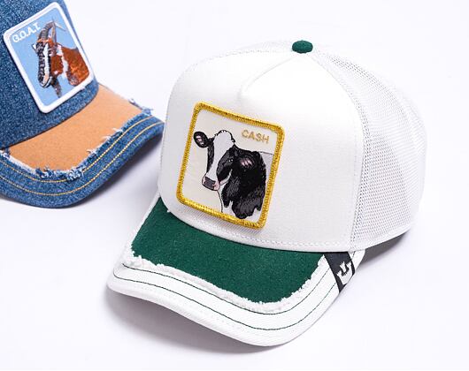 Kšiltovka Goorin Brothers Silky Cow Trucker White