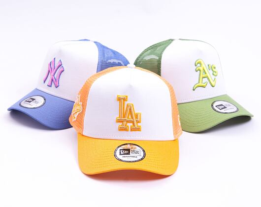 Kšiltovka New Era 9FORTY A-Frame Trucker MLB Style Activist Los Angeles Dodgers Cooperstown PSM / Pi