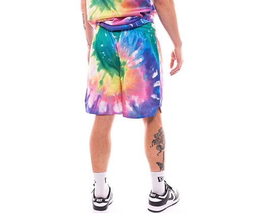 Kraťasy New Era Tie Dye Shorts - Multicolor / Black