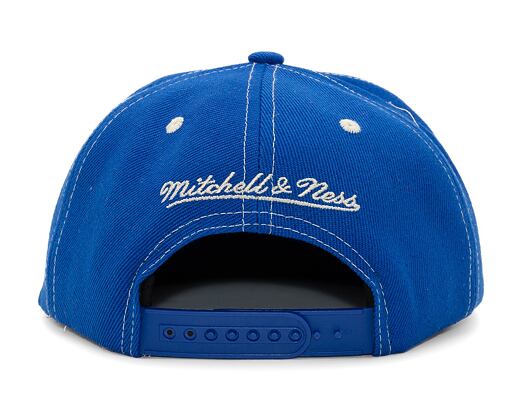 Kšiltovka Mitchell & Ness Contrast Natural Snapback Hwc Golden State Warriors Blue