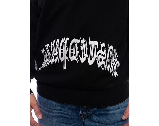 Svetr Wasted Paris Sweater WP Reverse Kingdom White/Black