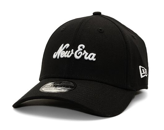 Kšiltovka New Era 39THIRTY Script  - Black / White