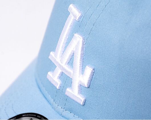 Kšiltovka New Era 9TWENTY MLB League Essential Los Angeles Dodgers - Pastel Blue / White