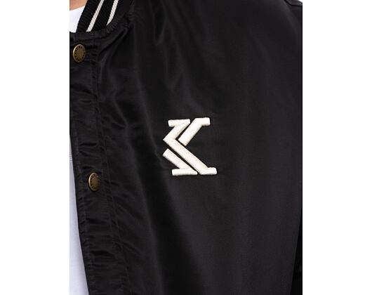 Bunda Karl Kani OG Diner Bowling Jacket black